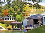 Boathouse built in 2014 at 13 Carrie Marie in Holiday Shores, Dadeville, AL_Lake Martin ALWaterfront homes for sale. I Shoot Houses...Professional photos and tour by Go2REasssistant.com