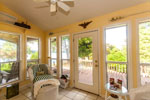 Sunroom at 100 Cedar Point, Lake Martin - Jacksons Gap,  AL. I Shoot Houses... photos and tour by Go2REasssistant.com