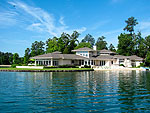 Lake side at 1020 Wake Robbin in Trillium, Lake Martin waterfront homes for sale. Photos by Go2REassistant.com