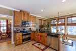 Bright, open Kitchen and Breakfast Nook at 80 Crows Nest in Paces Point, Dadeville, AL_Lake Martin ALWaterfront homes for sale. Professional photos and tour by Go2REasssistant.com