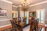 Formal Dining Room at 1201 Kirkwood in Eastwood Farms, Montgomery, AL. Professional photos and tour by Go2REasssistant.com