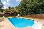 Sparkling pool at 1220 Jamestown in  Kingston Oaks, Prattville, AL. Professional photos and tour by Go2REasssistant.com