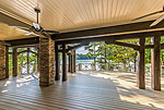 Huge Main level deck at 122 Lighthouse Court in The Harbor on Lake Martin, Dadeville, AL.  Professional photos and tour by I Shoot Houses at Go2REasssistant.com