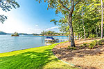 Nearly level lot at 122 Lighthouse Court in The Harbor on Lake Martin, Dadeville, AL.  Professional photos and tour by I Shoot Houses at Go2REasssistant.com