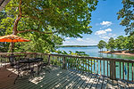 Huge main level deck at 1304 Lakewood Drive, Dadeville, AL-Lake Martin AL Waterfront homes for sale. Professional photos and tour by Go2REasssistant.com