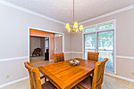 Dining Room at 131 Lake Forest Drive in Lake Forest, Montgomery, AL. Professional photos and tour by Go2REasssistant.com