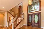 Impressive entry at 136 Oaks Point in River Oaks, Lake Martin - Jacksons Gap,  AL. I Shoot Houses... photos and tour by Go2REasssistant.com