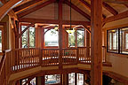 Detailed beam construction at 1394 North Ridge, The Ridge, Alexander City, Lake Martin - Alexander City,  AL. Professional photos and tour by Go2REasssistant.com