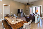 Terrace level living area at 146 Mineridge in The Preserve at Stoney Ridge, Dadeville, AL-Lake Martin AL Waterfront homes for sale. Professional photos and tour by Go2REasssistant.com