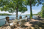 Main level patio at 151 N. Darby on Lake Martin, Eclectic, AL. Professional photos and tour by Go2REasssistant.com