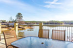 Lake side dining at 1529E Point Windy, Lake Martin - Jacksons Gap,  AL. I Shoot Houses...Professional photos and tour by Sherry Watkins at Go2REasssistant.com