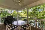 Main level covered deck at 160 Hawk's Point in Long Leaf, Lake Martin - Dadevile,  AL. I Shoot Houses... photos and tour by Go2REasssistant.com