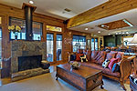 Cozy fireplace and lake views at 379 Whiskey Ridge, Dadeville, AL_Lake Martin ALWaterfront homes for sale. I Shoot Houses...Professional photos and tour by Sherry Watkins at Go2REasssistant.com
