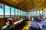 Main level screened porch at 379 Whiskey Ridge, Dadeville, AL_Lake Martin ALWaterfront homes for sale. I Shoot Houses...Professional photos and tour by Sherry Watkins at Go2REasssistant.com