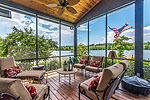 Huge screen porch at 188 Rush Road, Lake Martin - Dadevile,  AL. I Shoot Houses... photos and tour by Go2REasssistant.com