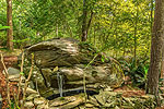 Rock waterfall and pond at 195 Fairwinds North in Windermere,Alexander City AL. I Shoot Houses...Professional photos and tour by Go2REasssistant.com