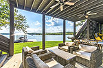 Terrace level covered patio at 199 Rush Road, Lake Martin - Dadeville,  AL. I Shoot houses...Professional photos and tour by Go2REasssistant.com
