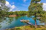 Floating pier with year round deep water at 210 Mineridge in The Preserve at Stoney Ridge, Dadeville, AL-Lake Martin AL Waterfront homes for sale. Professional photos and tour by Go2REasssistant.com