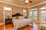 Main level Master suite at 219 Ridgeview Point, The Ridge on Lake Martin, Alexander City, AL 