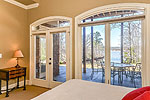 1 of 3 Terrace level bedrooms at 219 Ridgeview Point, The Ridge on Lake Martin, Alexander City, AL 