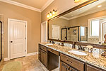 Master Bath with saoker tub & double shower at 223 N. Dogwood Terrace in Emerald Mountain, Wetumpka, AL.I Shoot Houses Professional photos and tour by Go2REasssistant.com