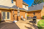 Large patio at 2255 Vaughn Lane in Vaughn Meadows, Montgomery, AL. Professional photos and tour by Go2REasssistant.com