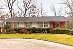 Front view at 227 Forest Hills Drive, Montgomery, AL. Professional photos and tour by Go2REasssistant.com