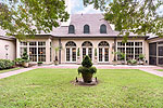 Formal gardens at 2313 Midfield Drive in gated community of Midfield, Montgomery, AL. Professional photos and tour by Go2REasssistant.com