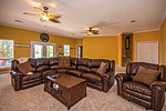 Terrace level living area at 231 Lakeview Ridge Circle in StillWaters, Lake Martin - Dadeville,  AL. I Shoot Houses... photos and tour by Go2REasssistant.com