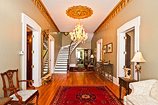Grand Entry Hall at 235 S. Court St., Montgomery, AL. Professional photos and tour by Go2REasssistant.com