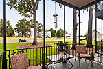 Front porch view at 23 Pier Street, Lucas Point at The Waters, Pike Road, AL. Professional photos and tour by Go2REasssistant.com