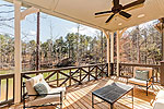 Greatroom covered balcony at 240 Highlands Ridge in The Ridge, Lake Martin - Alexander City,  AL. Professional photos and tour by Go2REasssistant.com
