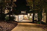 Custom landscape lighting streetside at 261 Cottage Court in The Cottages at Marina Marin Estates, Dadeville, AL_Lake Martin ALWaterfront homes for sale. Professional photos and tour by Go2REasssistant.com