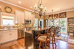 Newly remodeled kitchen at 261 Cottage Court in The Cottages at Marina Marin Estates, Dadeville, AL_Lake Martin ALWaterfront homes for sale. Professional photos and tour by Go2REasssistant.com