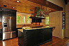 Kitchen at NorEaster Ridge Run, The Ridge, Alexander City, AL on beautiful Lake Martin. Professional photos and tour by Go2REasssistant.com