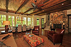 Greatroom at Longer House Ridge Run, The Ridge, Alexander City, AL on beautiful Lake Martin. Professional photos and tour by Go2REasssistant.com