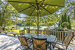 Large stone patio at 30 Elysain Way, Equality, Lake Martin - Alexander City,  AL. I Shoot Houses... photos & tour by Go2REasssistant.com