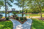 Beautiful beach & gazebo at 30 Elysain Way, Equality, Lake Martin - Alexander City,  AL. I Shoot Houses... photos & tour by Go2REasssistant.com