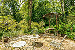 Living & Dining room patio at 3225 East Audobon in historic Cloverdale, Montgomery, AL. Professional photos and tour by Go2REasssistant.com