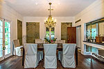 Elegant Dining Room at 3225 East Audobon in historic Cloverdale, Montgomery, AL. Professional photos and tour by Go2REasssistant.com
