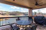 View from main level covered deck at 340 Karis Drive, Lake Martin AL waterfront homes for sale. I Shoot Houses, photography and tour by Sherry Watkins at Go2REassistant.com