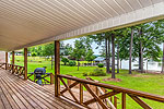 Lakeside porch views at 34 Centerport Road, Lake Martin - Dadeville,  AL. I Shoot Houses... photos and tour by Go2REasssistant.com