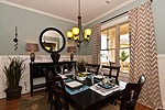 Dining Room at 34 Double Oak, Welch Cove at The Waters, Pike Road, AL. Professional photos and tour by Go2REasssistant.com