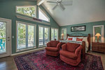 Private main level master suite with a view at 1304 Lakewood Drive, Dadeville, AL-Lake Martin AL Waterfront homes for sale. Professional photos and tour by Go2REasssistant.com