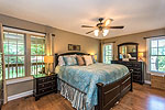 Main level master suite at 232 Paces Way in Paces Bluff, Dadeville, AL-Lake Martin AL Waterfront homes for sale. Professional photos and tour by Go2REasssistant.com
