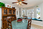 Breakfast Nook at 355 Mountain Laurel in River Oaks, Lake Martin - Jacksons Gap,  AL. Professional photos and tour by Go2REasssistant.com