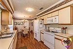 Galley style kitchen at 4152 Johnstown Drive in Johnstown, Montgomery, AL. I Shoot Houses...Professional photos and tour by Sherry Watkins at Go2REasssistant.com