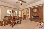 Greatroom with fireplace at 4152 Johnstown Drive in Johnstown, Montgomery, AL. I Shoot Houses...Professional photos and tour by Sherry Watkins at Go2REasssistant.com