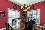 Separate Dining Room at 460 McCain Rd #4, in The Cottages at Honeysuckle, Eclectic, AL-Lake Martin AL Waterfront homes for sale. I Shoot Houses...Professional photos and tour by Sherry Watkins at Go2REasssistant.com