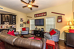 terrace level living area with wetbarimages/Tours/460McCain-4-68tn.jpg at 460 McCain Rd #4, in The Cottages at Honeysuckle, Eclectic, AL-Lake Martin AL Waterfront homes for sale. I Shoot Houses...Professional photos and tour by Sherry Watkins at Go2REasssistant.com